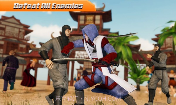 忍者英雄搏击截图3