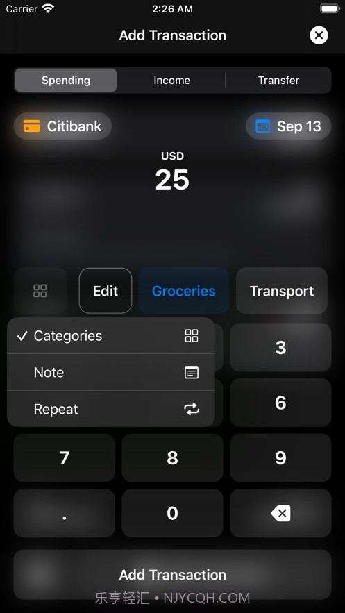 Spendy（记账软件）截图2