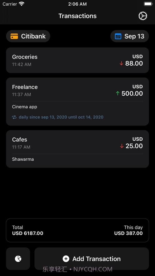 Spendy（记账软件）截图3