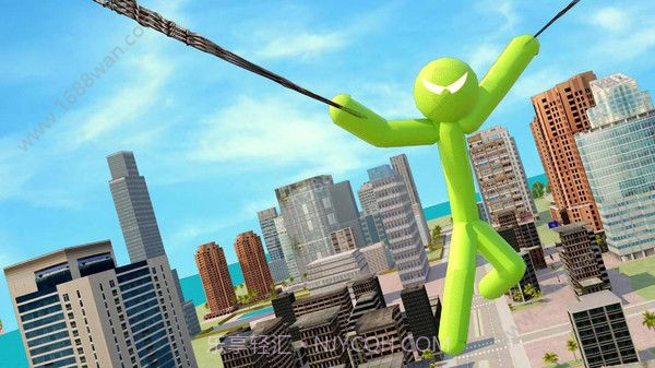 绿色火柴人城市英雄截图3 绿色火柴人城市英雄截图3