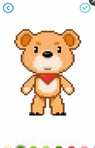 像素卡通填色截图4