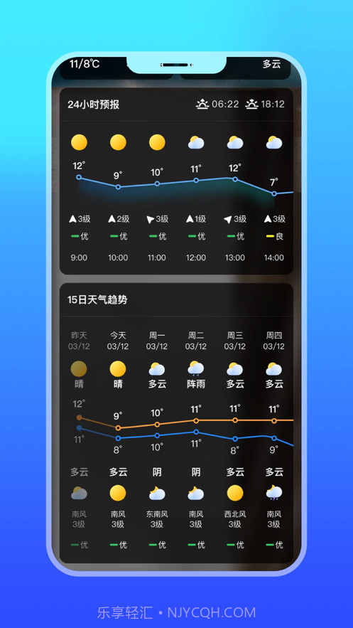 微鲤天气截图3 微鲤天气截图3