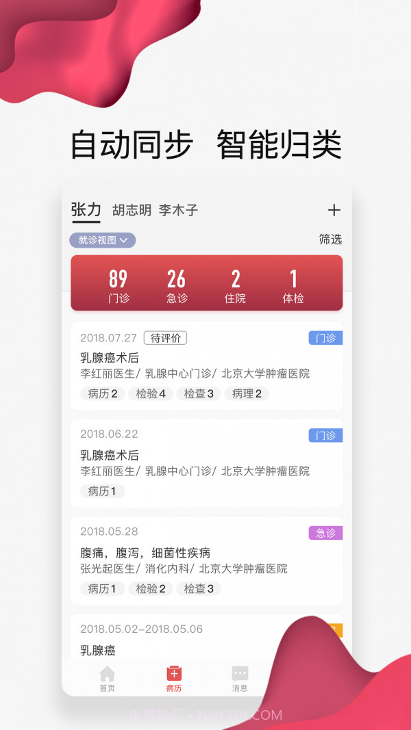北肿云病历免费截图3 北肿云病历免费截图3