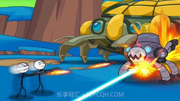 火柴人太空越狱截图1