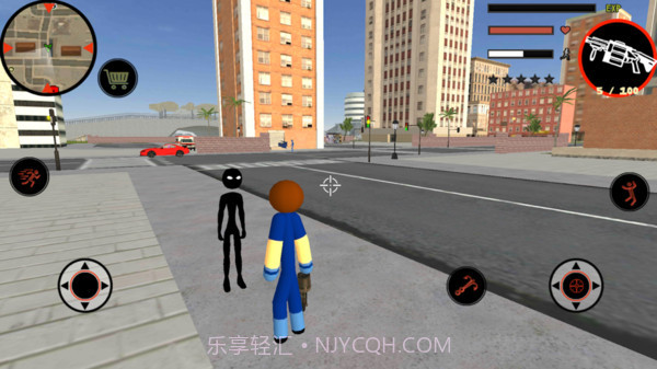 超级男孩绳索火柴人截图3 超级男孩绳索火柴人截图3