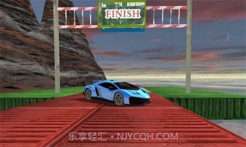 天空赛道终极汽车特技比赛截图1