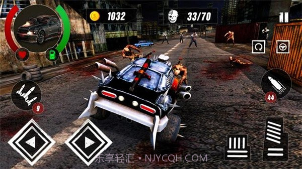 僵尸粉碎车截图4 僵尸粉碎车截图4