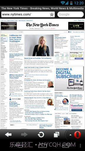 欧朋浏览器经典版截图5 欧朋浏览器经典版截图5