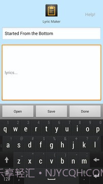 Lyric Maker截图2 Lyric Maker截图2