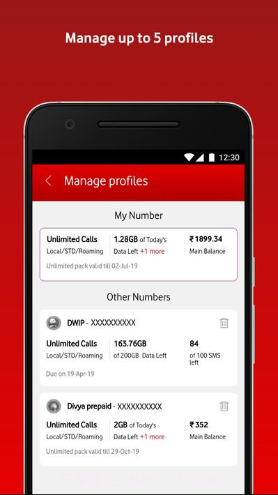 我的沃达丰my截图3