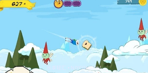 冒险时间疯狂飞行截图2