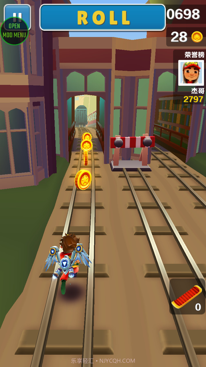 地铁跑酷牛津无邪叶烸原创修改MOD截图3