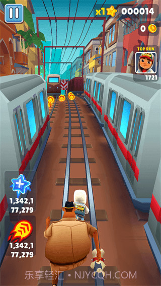 地铁跑酷256个角色全解锁版截图2 地铁跑酷256个角色全解锁版截图2