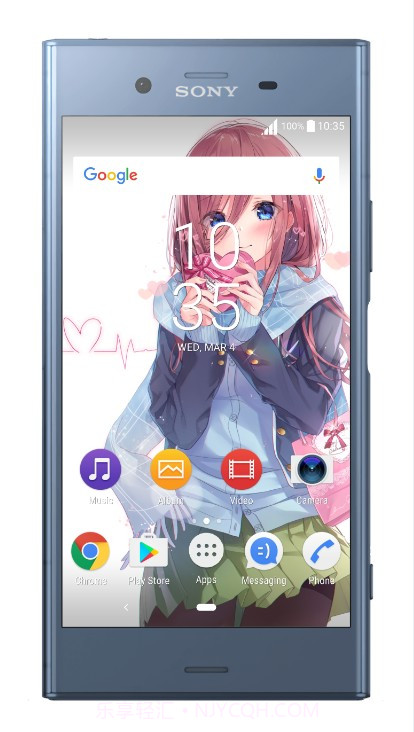 中野三玖索尼主题Nakano Miku - Xperia Theme截图2
