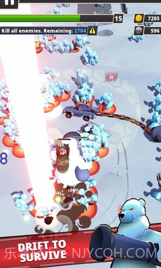 僵尸漂移竞技场截图1
