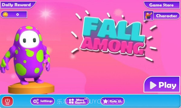 豆豆人坠落赛截图2