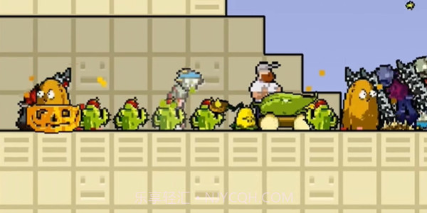 横版像素植物大战僵尸截图3 横版像素植物大战僵尸截图3