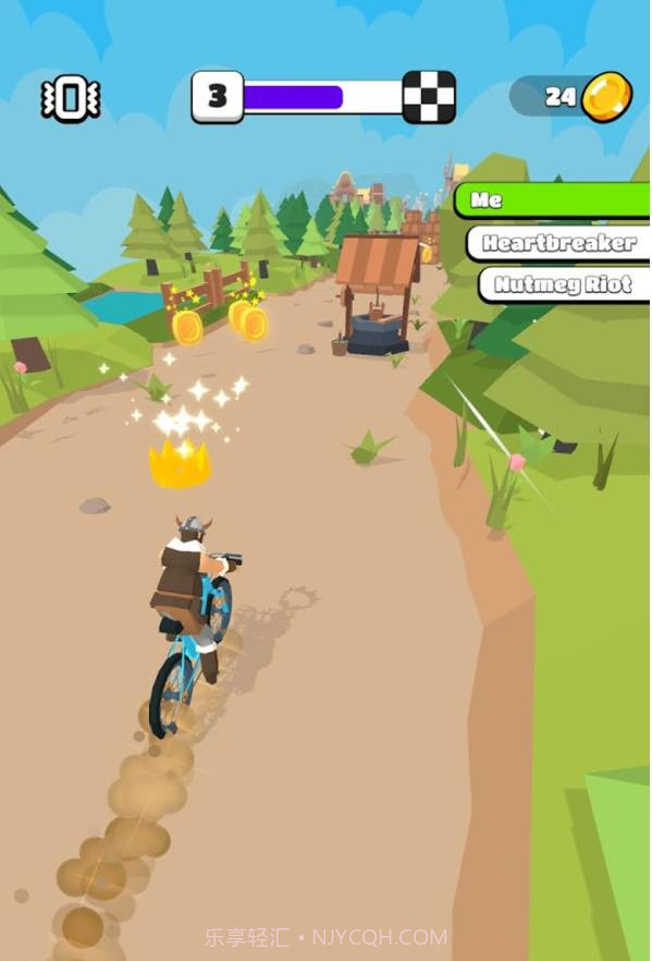 疯狂自行车大作战截图1 疯狂自行车大作战截图1