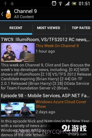 Channel 9截图2 Channel 9截图2