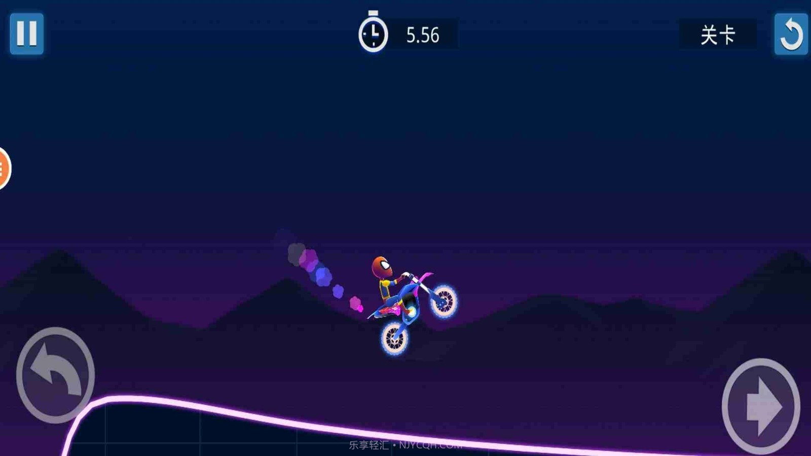 蜘蛛虾摩托特技驾驶截图3 蜘蛛虾摩托特技驾驶截图3