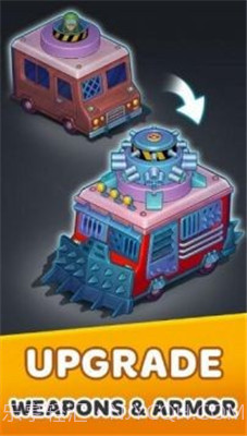 僵尸汽车塔防截图1 僵尸汽车塔防截图1