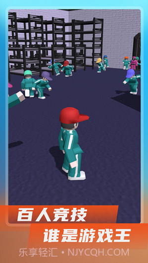 鱿鱼闯关游戏模拟生存截图5 鱿鱼闯关游戏模拟生存截图5