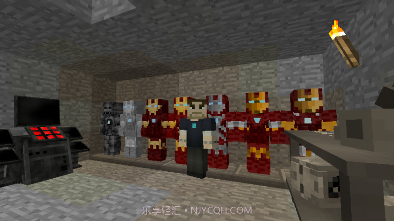 我的世界超级英雄无限截图1