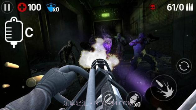 枪机射击僵尸截图1