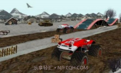 雪地奔驰卡车截图2