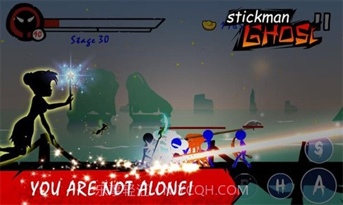 火柴人战士忍者突击截图1