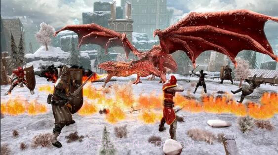 飞龙猎人勇士大山城截图2