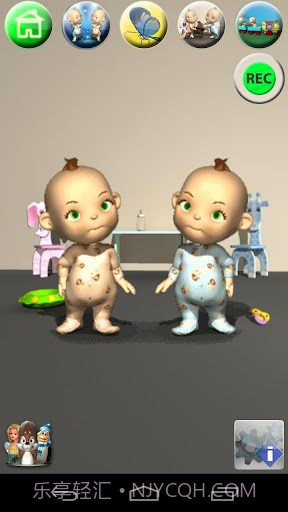 会说话的双胞胎 Talking Baby Twins截图1 会说话的双胞胎 Talking Baby Twins截图1