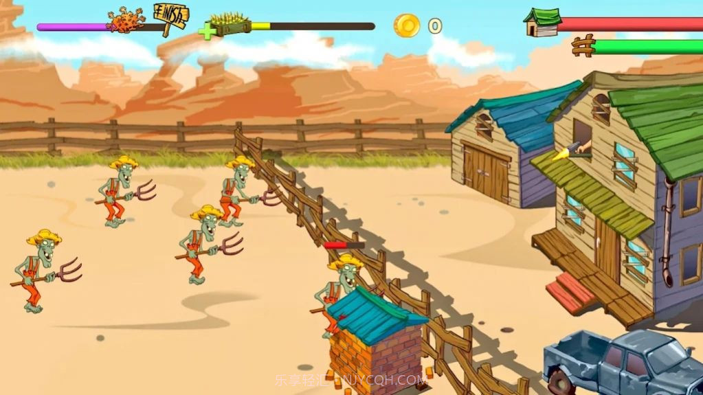 僵尸战斗庄园截图1