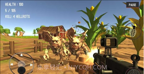 怪物狩猎城市射击安卓修改无限金币版截图3