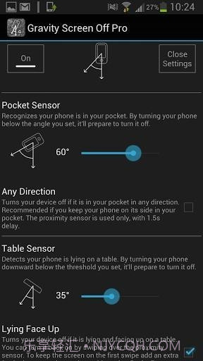 重力锁屏APP截图1