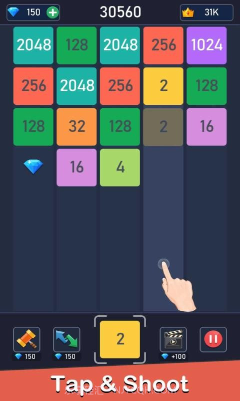 2048合成截图4 2048合成截图4