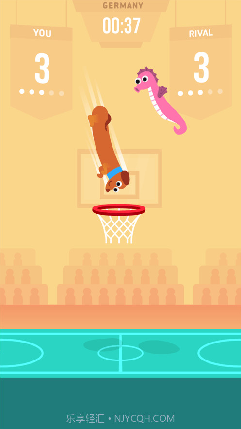 会灌篮的香肠人截图2