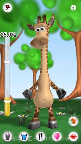 会说话的长颈鹿吉娜截图1 会说话的长颈鹿吉娜截图1