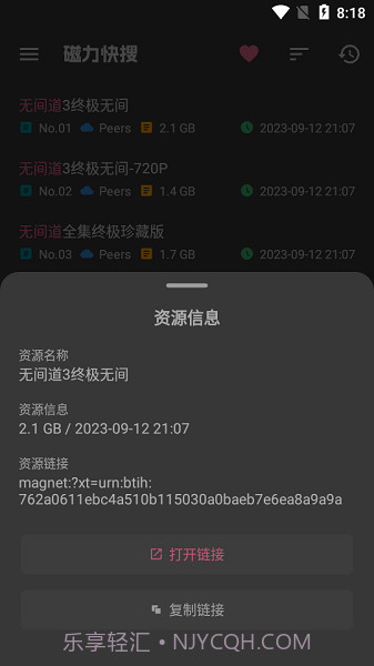 磁力快搜截图2