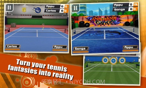 3D网球 Tennis Pro 3D截图4 3D网球 Tennis Pro 3D截图4