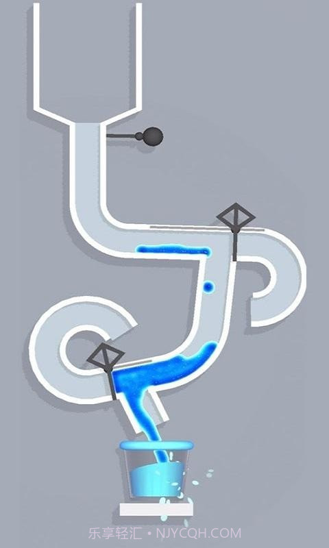 彩色水流3D截图2 彩色水流3D截图2