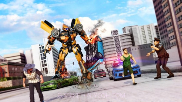 大黄蜂变形战斗截图1 大黄蜂变形战斗截图1