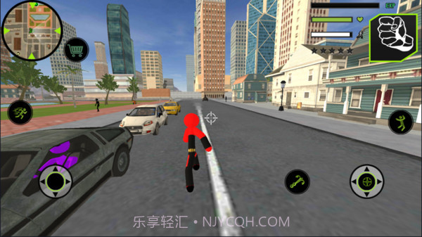 蝙蝠蜘蛛侠绳索英雄截图2