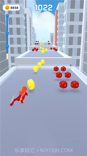 蜘蛛虾跑酷截图1