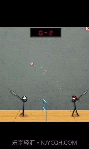 火柴人打羽毛球3截图2 火柴人打羽毛球3截图2