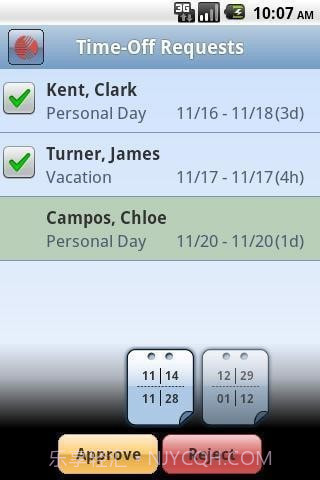 Kronos Mobile截图5