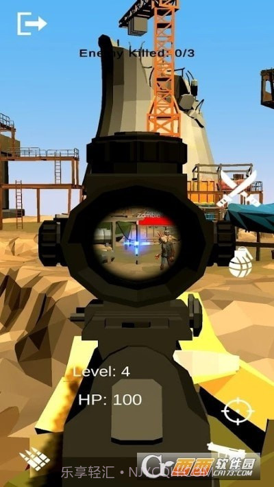 枪杀僵尸入侵防御截图3