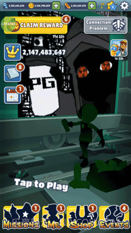 地铁跑酷鬼屋内置菜单版截图1 地铁跑酷鬼屋内置菜单版截图1