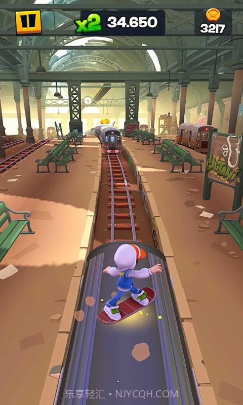 地铁跑酷滑板英雄内置菜单截图3 地铁跑酷滑板英雄内置菜单截图3