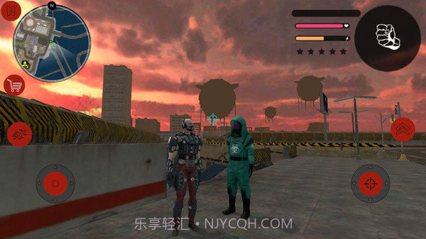 城市枪手战争模拟器截图1